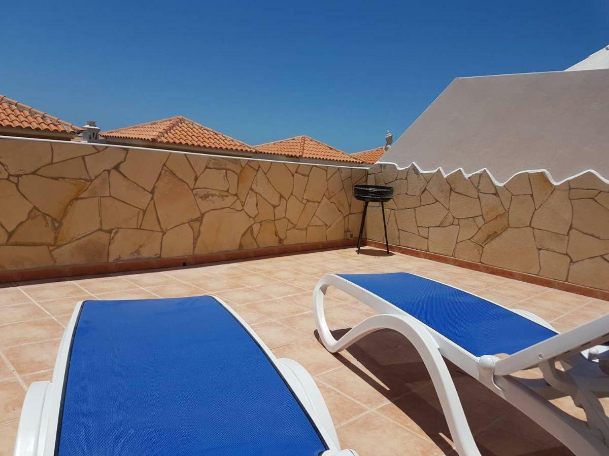 Villa Roque Del Conde With Fantastic Sea View, Terrace, Pool, Wifi, Sat-Tv, Garage Costa Adeje  Extérieur photo