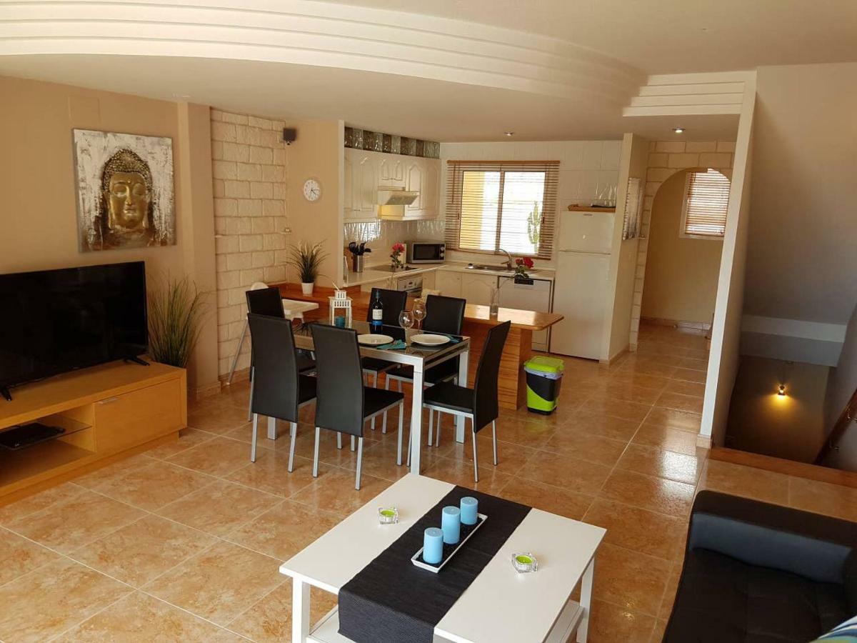 Villa Roque Del Conde With Fantastic Sea View, Terrace, Pool, Wifi, Sat-Tv, Garage Costa Adeje  Extérieur photo
