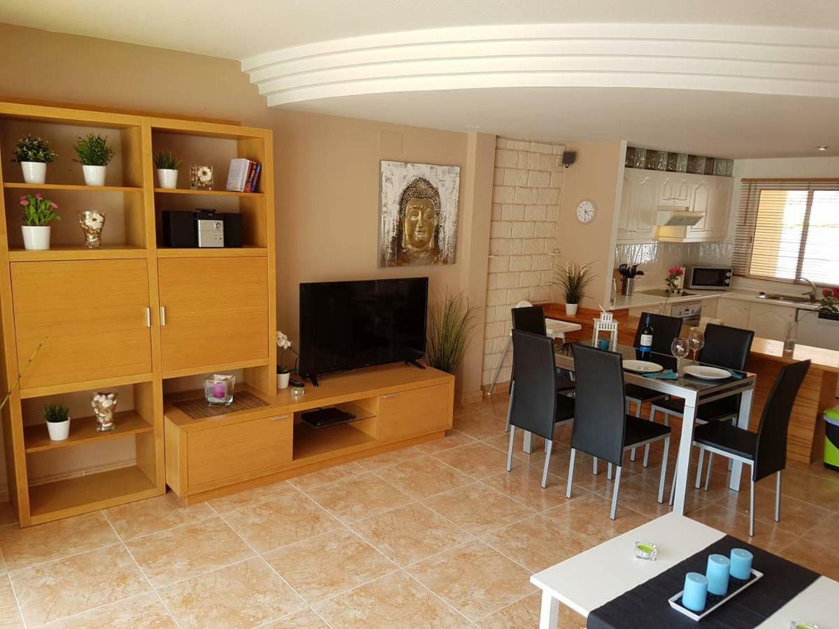 Villa Roque Del Conde With Fantastic Sea View, Terrace, Pool, Wifi, Sat-Tv, Garage Costa Adeje  Extérieur photo
